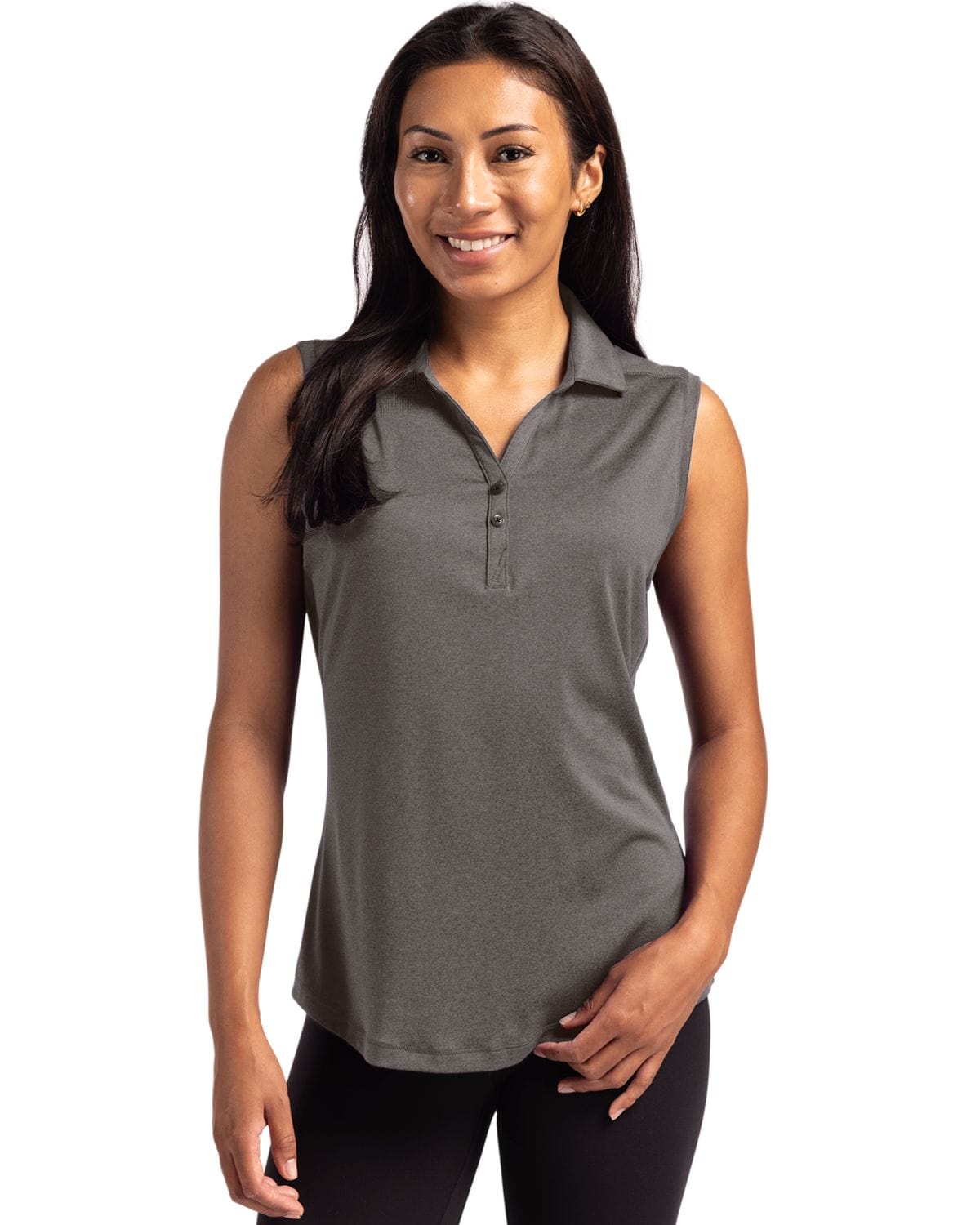 Cutter & Buck Polos Cutter & Buck - Women's Forge Eco Stretch Recycled Sleeveless Polo