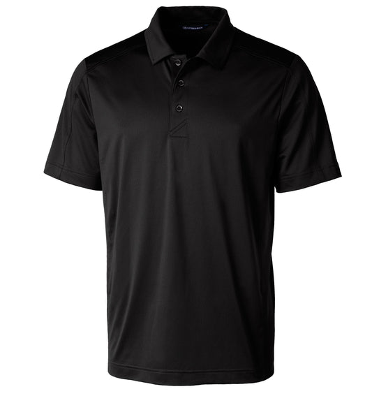 Cutter & Buck Polos S / Black Cutter & Buck - Men's Prospect Textured Stretch Short Sleeve Polo