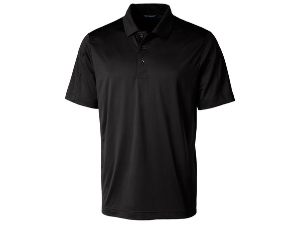 Cutter & Buck Polos S / Black Cutter & Buck - Men's Prospect Textured Stretch Short Sleeve Polo