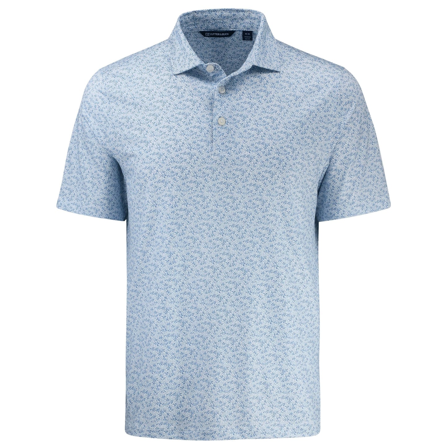 Cutter & Buck Polos S / Chelan Cutter & Buck - Men's Pike Fern Print Recycled Polo