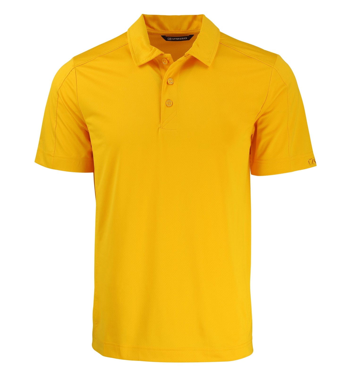 Cutter & Buck Polos S / College Gold Cutter & Buck - Men's Prospect Textured Stretch Short Sleeve Polo