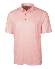 Cutter & Buck Polos S / College Orange Cutter & Buck - Men's Pike Double Dot Print Stretch Polo