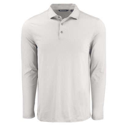 Cutter & Buck Polos S / Concrete Cutter & Buck - Men's Coastline Epic Comfort Recycled Long Sleeve Polo
