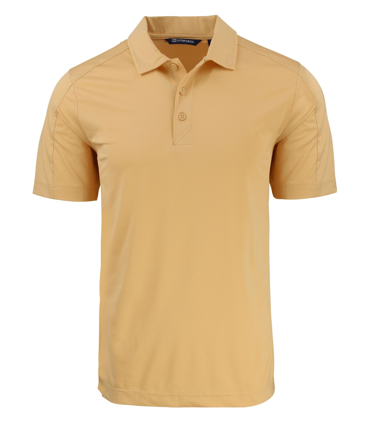 Cutter & Buck Polos S / Desert Cutter & Buck - Men's Prospect Textured Stretch Short Sleeve Polo