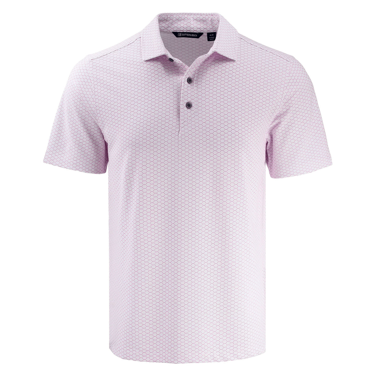 Cutter & Buck Polos S / Gelato Cutter & Buck - Men's Virtue Recycled Hex Print Pique Polo
