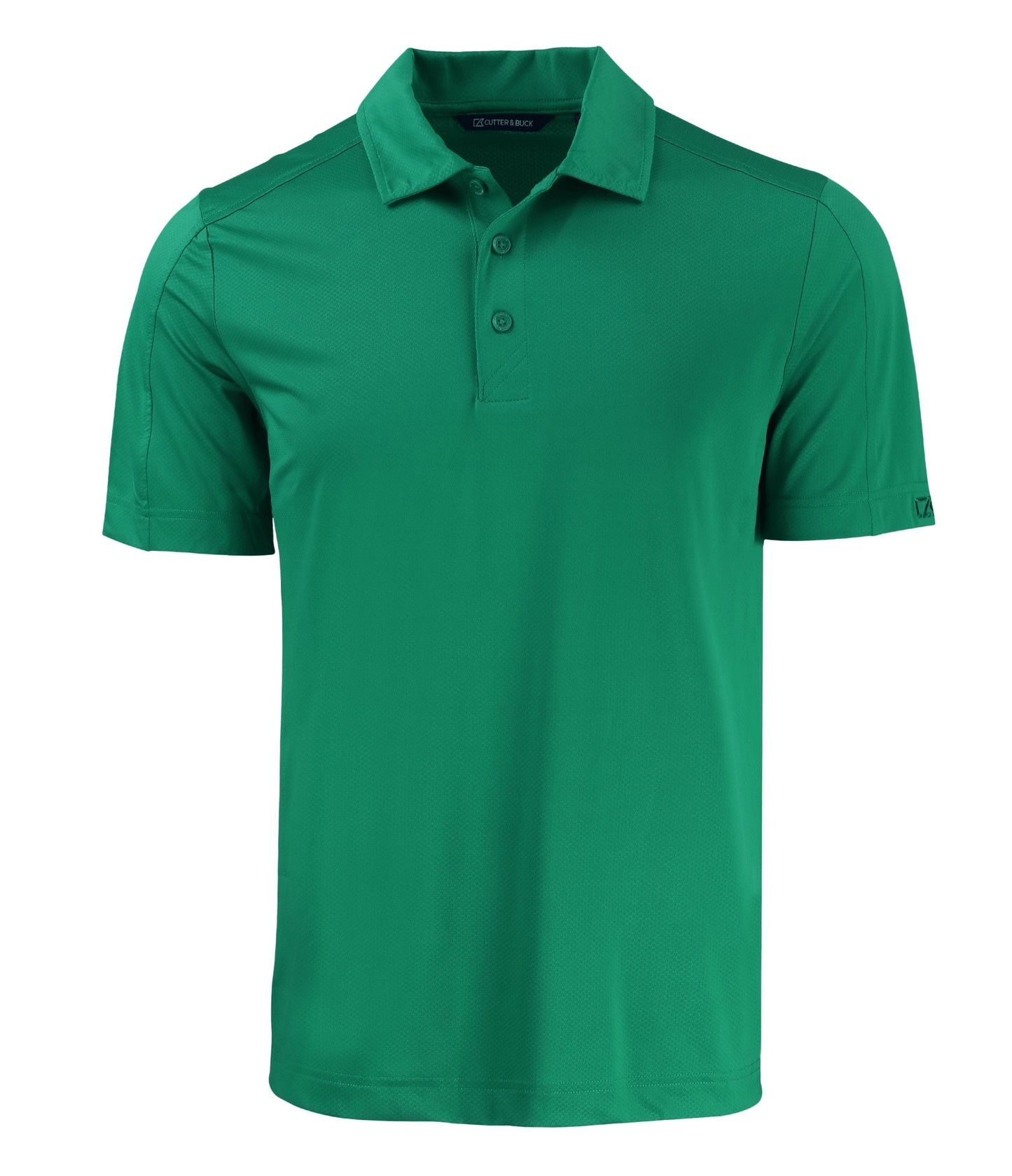 Cutter & Buck Polos S / Kelly Green Cutter & Buck - Men's Prospect Textured Stretch Short Sleeve Polo