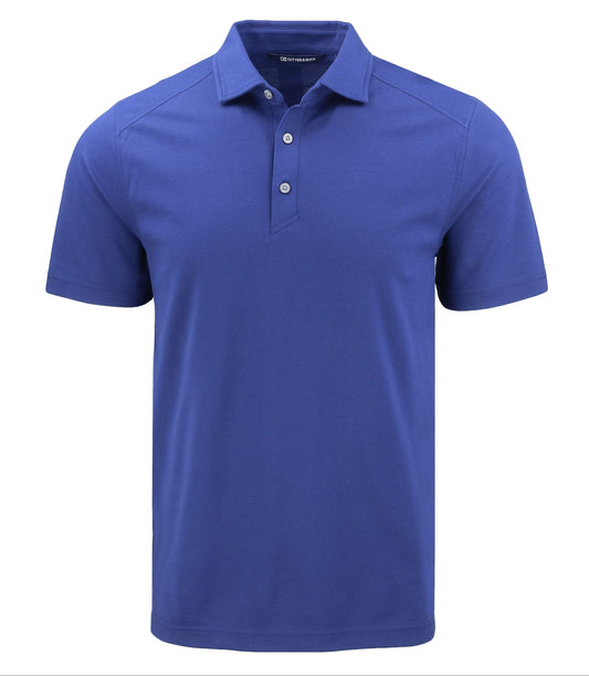 Cutter & Buck Polos S / Tour Blue Cutter & Buck - Men's Advantage Recycled Tri-Blend Pique Polo