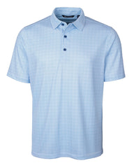 Cutter & Buck Polos S / Tour Blue Cutter & Buck - Men's Pike Double Dot Print Stretch Polo