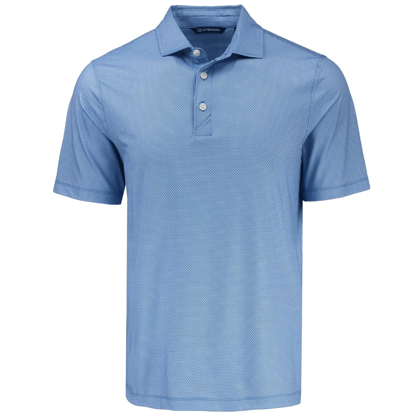 Cutter & Buck Polos S / Tour Blue Cutter & Buck - Men's Pike Lattice Print Recycled Polo