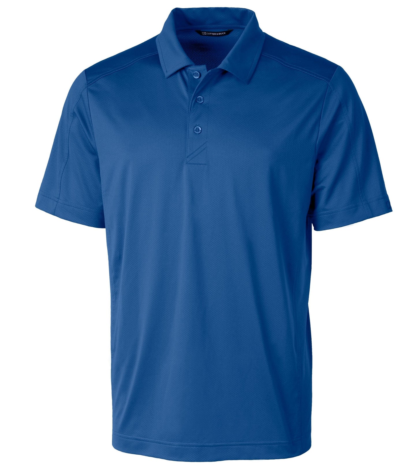 Cutter & Buck Polos S / Tour Blue Cutter & Buck - Men's Prospect Textured Stretch Short Sleeve Polo