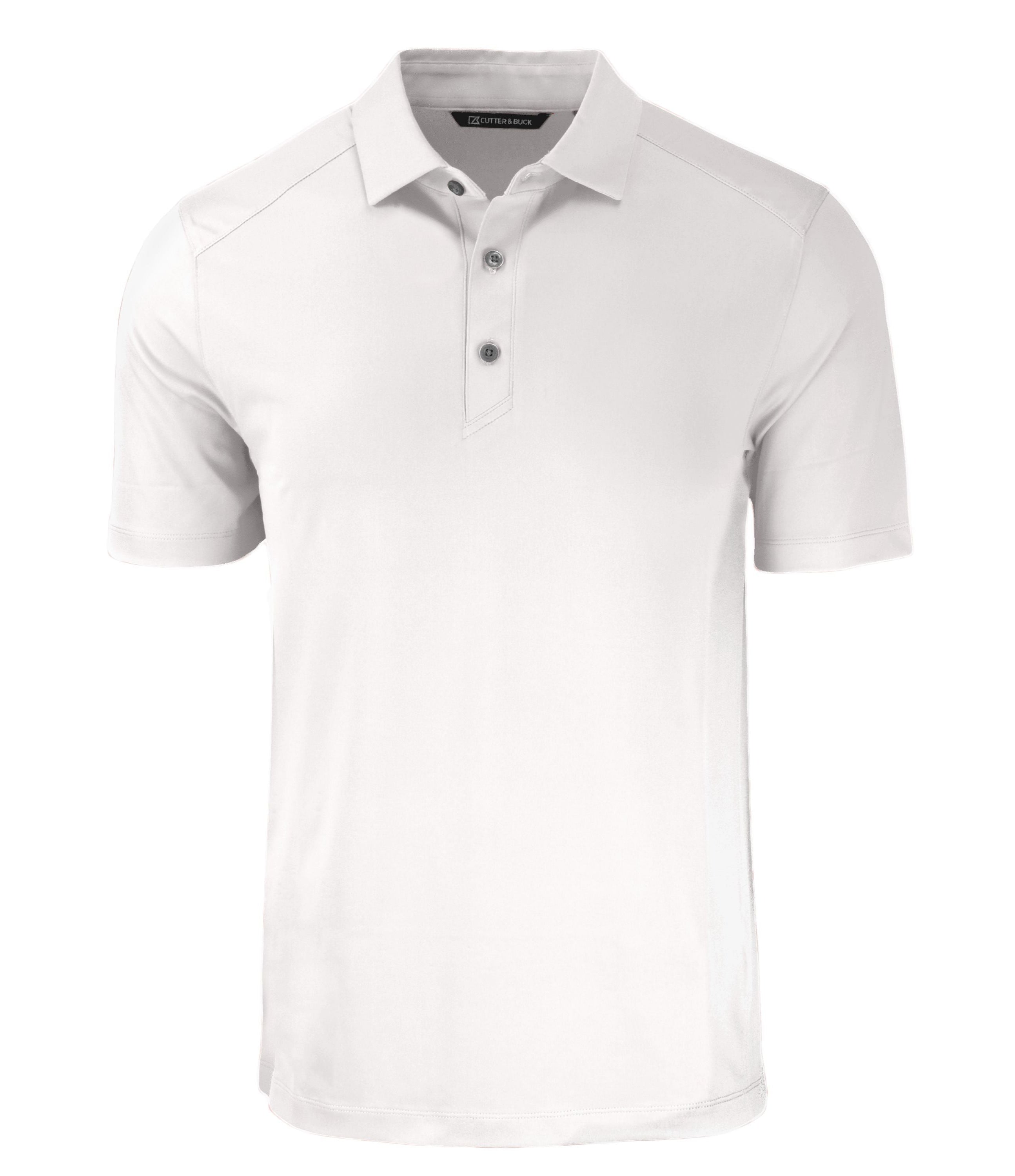 Cutter & Buck Polos S / White Cutter & Buck - Men's Forge Eco Stretch Recycled Polo