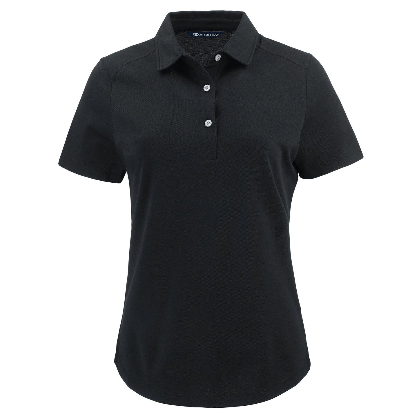 Cutter & Buck Polos XS / Black Cutter & Buck - Women's Advantage Recycled-Tri-Blend Pique Polo