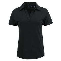 Cutter & Buck Polos XS / Black Cutter & Buck - Women's Coastline Epic Comfort Recycled Dolman Polo