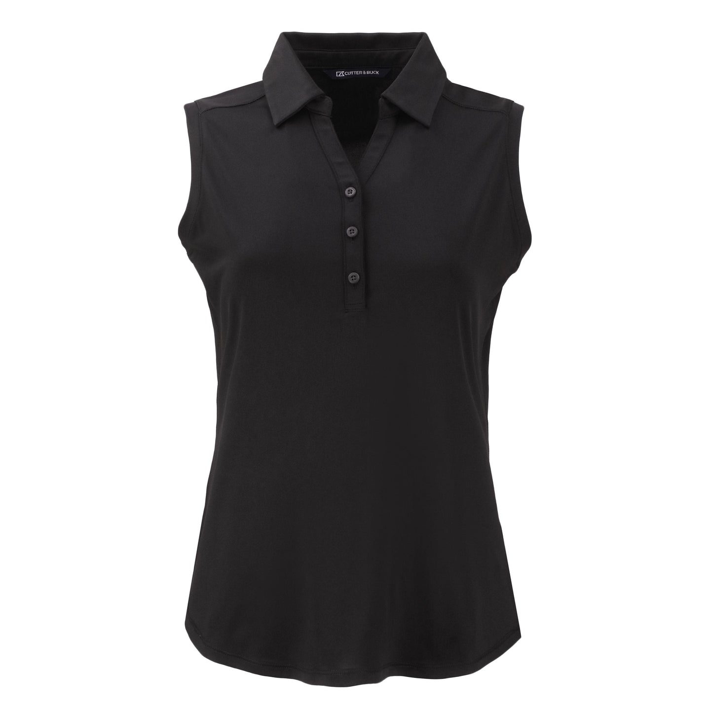 Cutter & Buck Polos XS / Black Cutter & Buck - Women's Forge Eco Stretch Recycled Sleeveless Polo