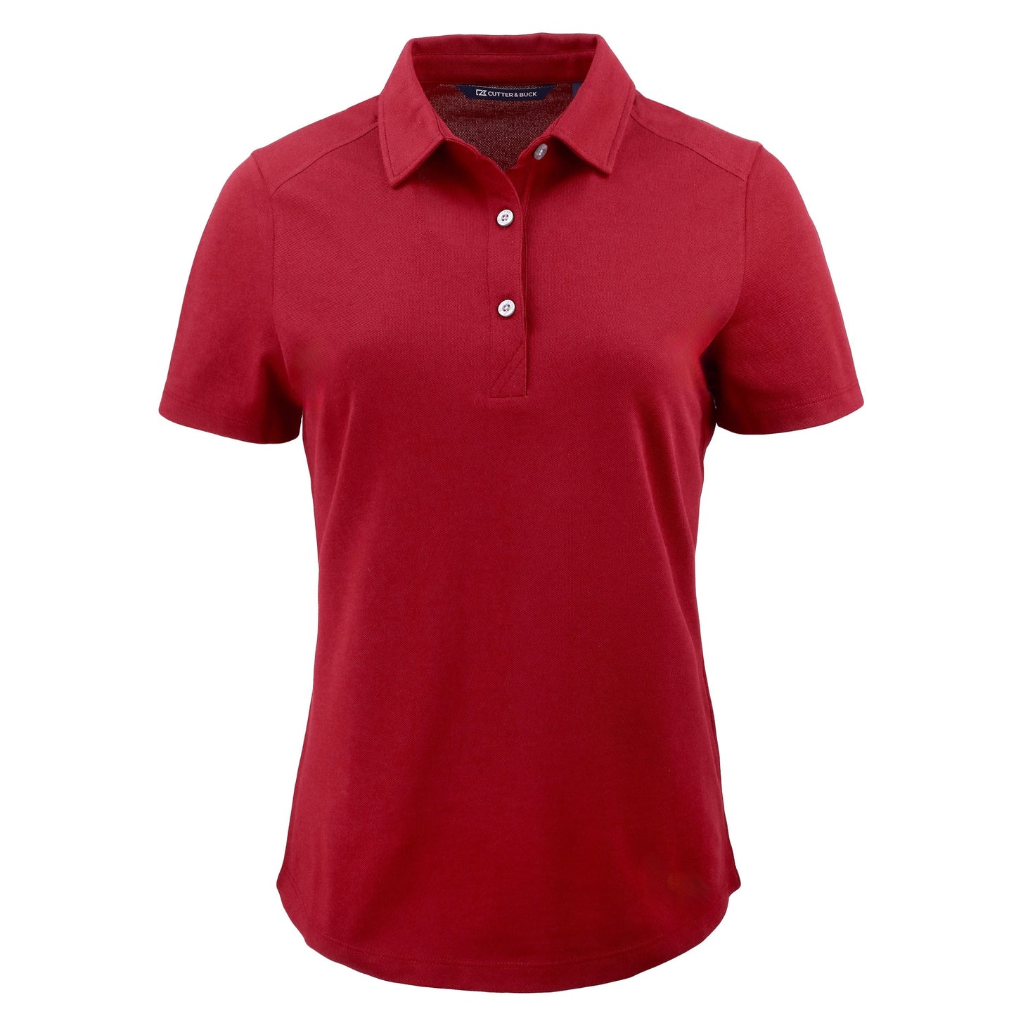 Cutter & Buck Polos XS / Cardinal Red Cutter & Buck - Women's Advantage Recycled-Tri-Blend Pique Polo