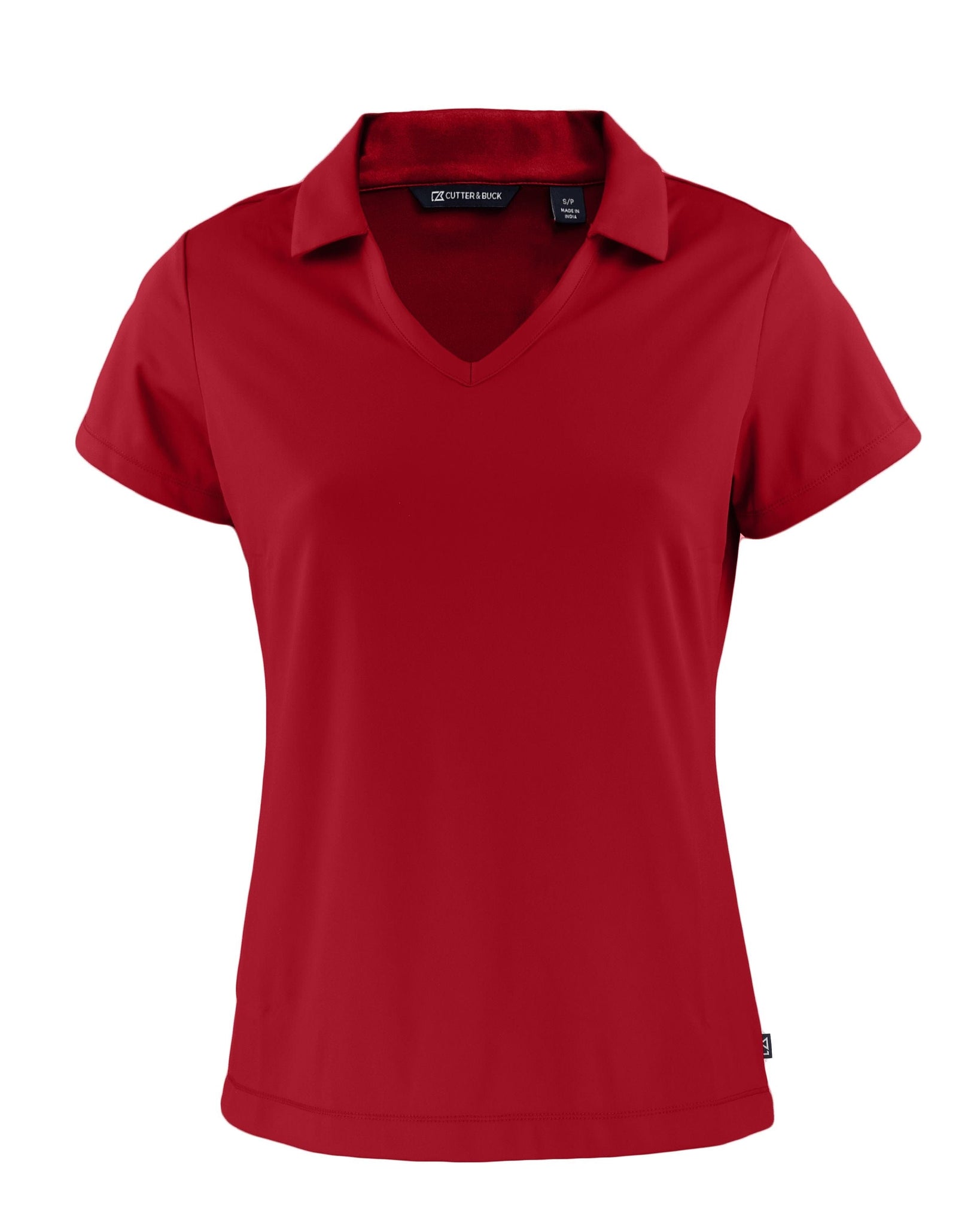 Cutter & Buck Polos XS / Cardinal Red Cutter & Buck - Women's Daybreak Recycled Women's V-neck Polo