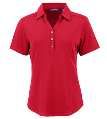 Cutter & Buck Polos XS / Cardinal Red Cutter & Buck - Women's Forge Eco Stretch Recycled Polo