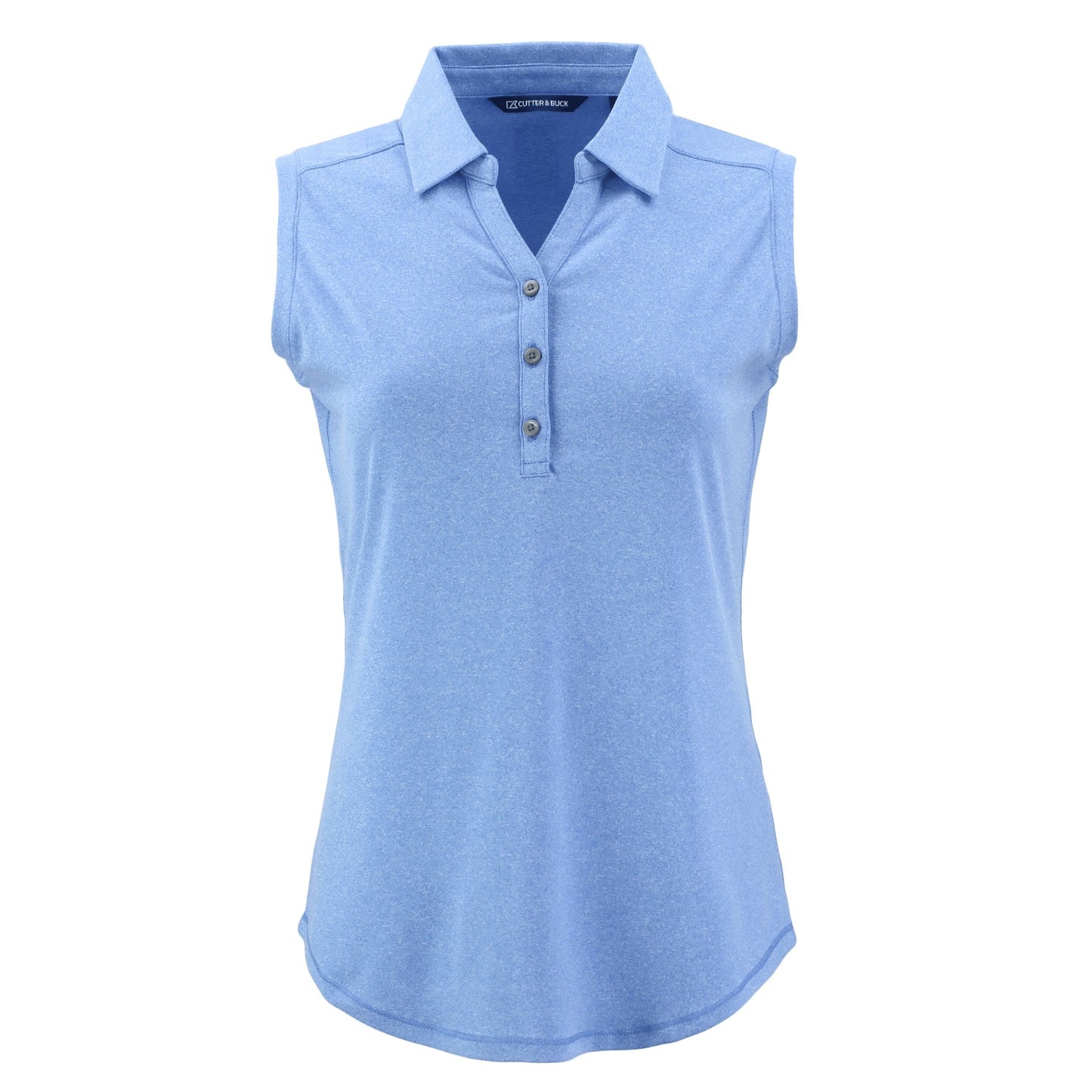 Cutter & Buck Polos XS / Dark Atlas Heather Cutter & Buck - Women's Forge Eco Stretch Recycled Sleeveless Polo