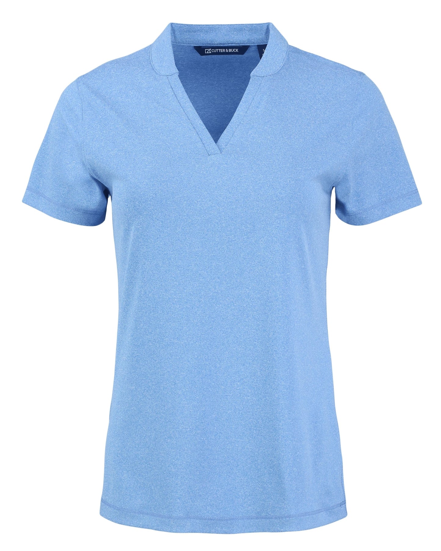 Cutter & Buck Polos XS / Dark Atlas Heather Cutter & Buck - Women's Forge Heathered Stretch Blade Top