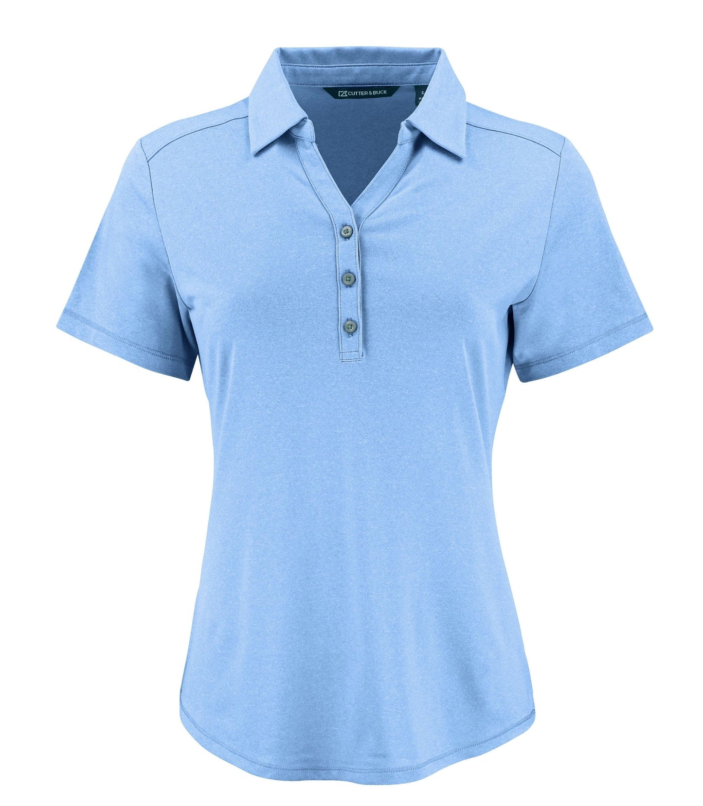 Cutter & Buck Polos XS / Dark Atlas Heather Cutter & Buck - Women's Heathered Forge Eco Stretch Recycled Polo