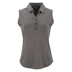 Cutter & Buck Polos XS / Dark Black Heather Cutter & Buck - Women's Forge Eco Stretch Recycled Sleeveless Polo