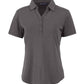 Cutter & Buck Polos XS / Dark Black Heather Cutter & Buck - Women's Heathered Forge Eco Stretch Recycled Polo