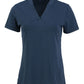 Cutter & Buck Polos XS / Dark Navy Blue Heather Cutter & Buck - Women's Forge Heathered Stretch Blade Top