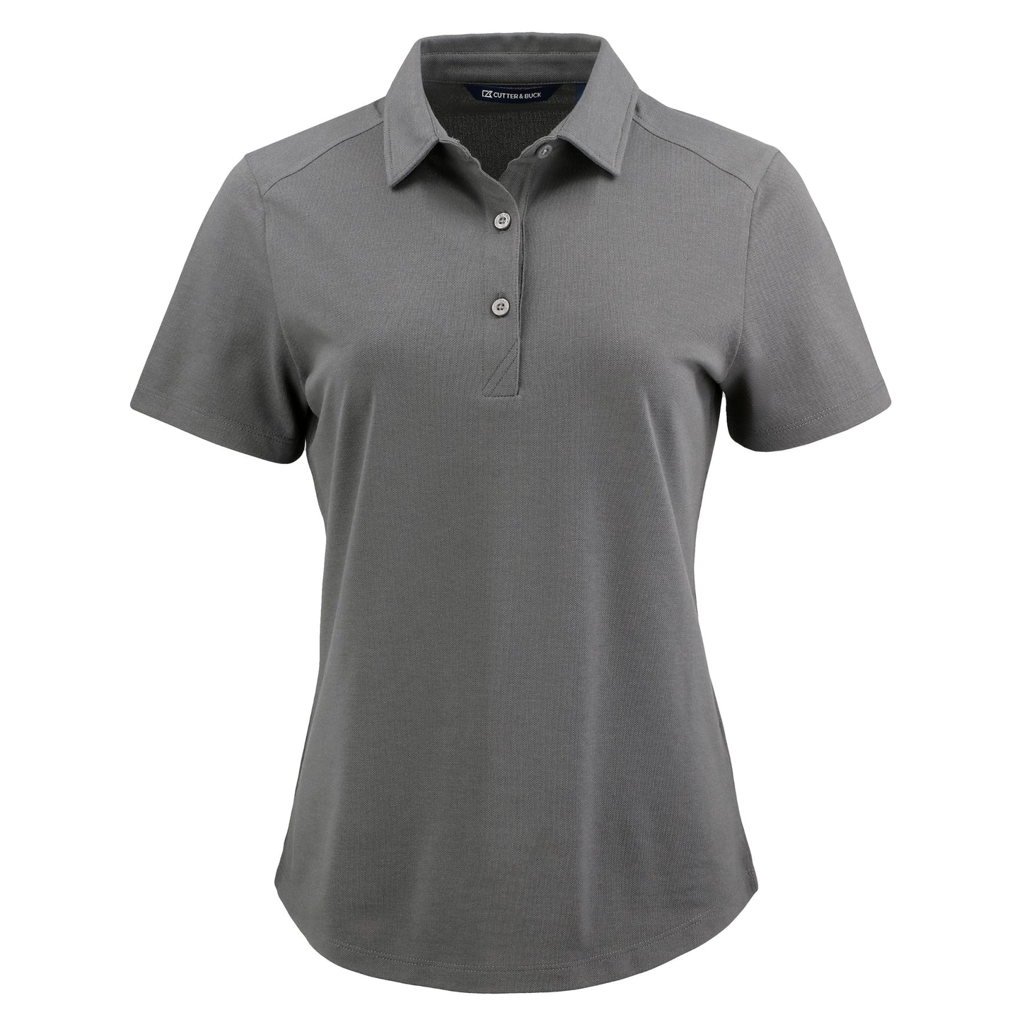 Cutter & Buck Polos XS / Elemental Grey Cutter & Buck - Women's Advantage Recycled-Tri-Blend Pique Polo