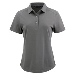 Cutter & Buck Polos XS / Elemental Grey Cutter & Buck - Women's Advantage Recycled-Tri-Blend Pique Polo