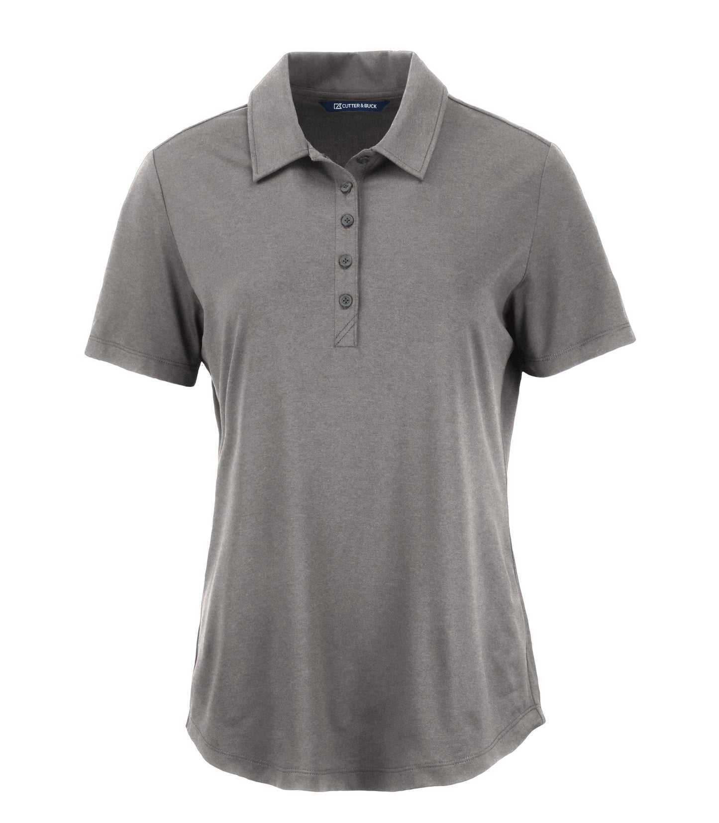 Cutter & Buck Polos XS / Elemental Grey Cutter & Buck - Women's Coastline Epic Comfort Recycled Polo