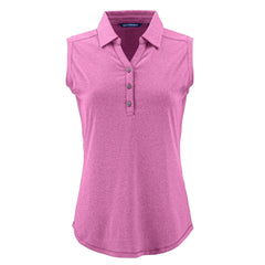 Cutter & Buck Polos XS / Gelato Heather Cutter & Buck - Women's Forge Eco Stretch Recycled Sleeveless Polo