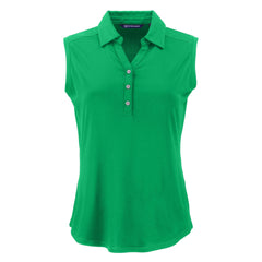 Cutter & Buck Polos XS / Kelly Green Cutter & Buck - Women's Forge Eco Stretch Recycled Sleeveless Polo
