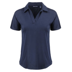Cutter & Buck Polos XS / Navy Blue Cutter & Buck - Women's Coastline Epic Comfort Recycled Dolman Polo