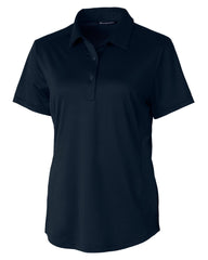 Cutter & Buck Polos XS / Navy Blue Cutter & Buck - Women's Prospect Textured Stretch Short Sleeve Polo