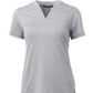 Cutter & Buck Polos XS / Polished Heather Cutter & Buck - Women's Forge Heathered Stretch Blade Top