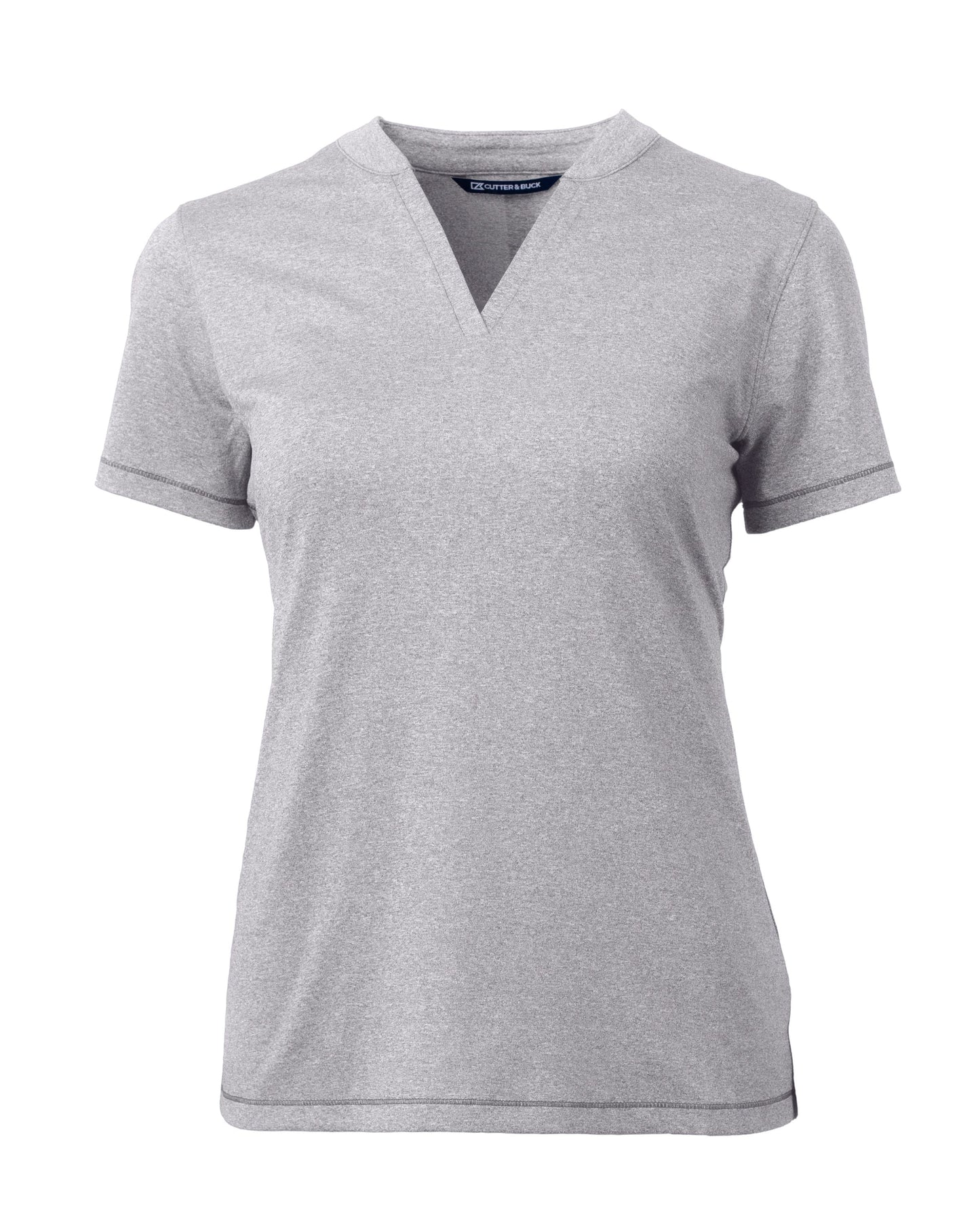 Cutter & Buck Polos XS / Polished Heather Cutter & Buck - Women's Forge Heathered Stretch Blade Top