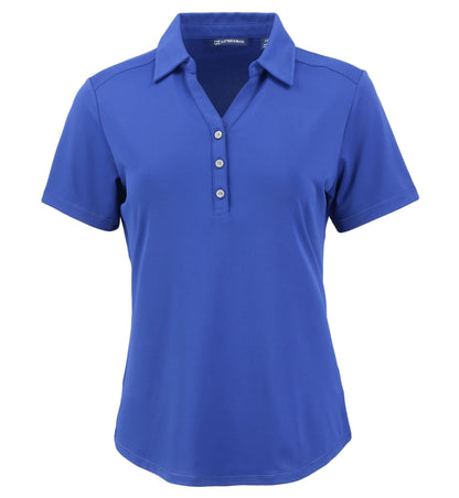 Cutter & Buck Polos XS / Tour Blue Cutter & Buck - Women's Forge Eco Stretch Recycled Polo
