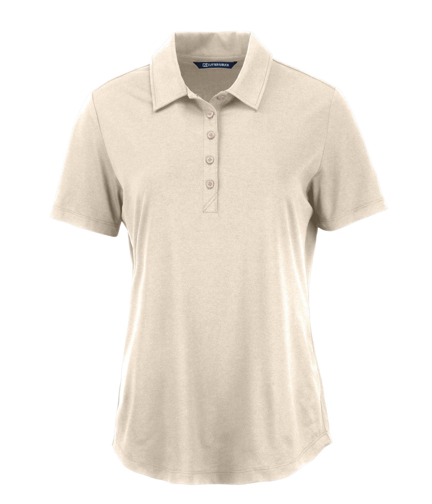 Cutter & Buck Polos XS / Wheat Cutter & Buck - Women's Coastline Epic Comfort Recycled Polo