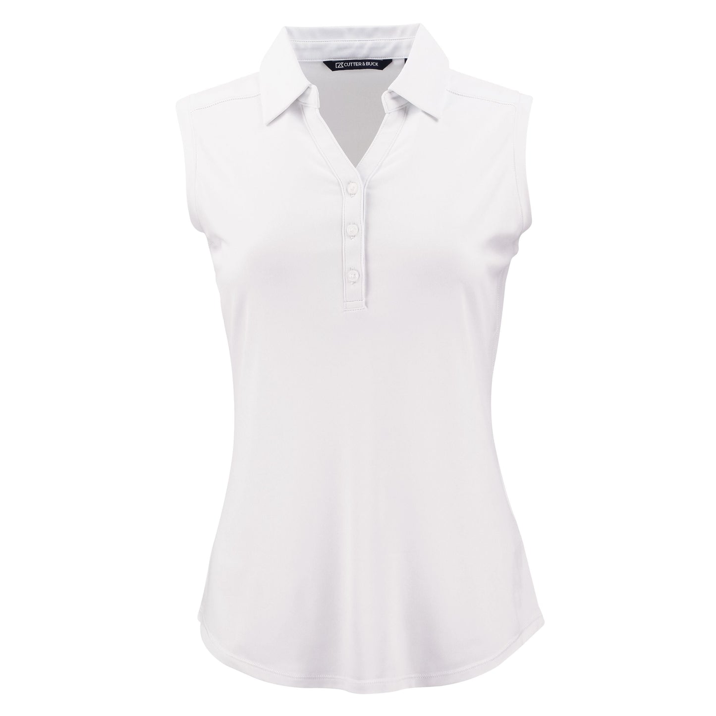 Cutter & Buck Polos XS / White Cutter & Buck - Women's Forge Eco Stretch Recycled Sleeveless Polo