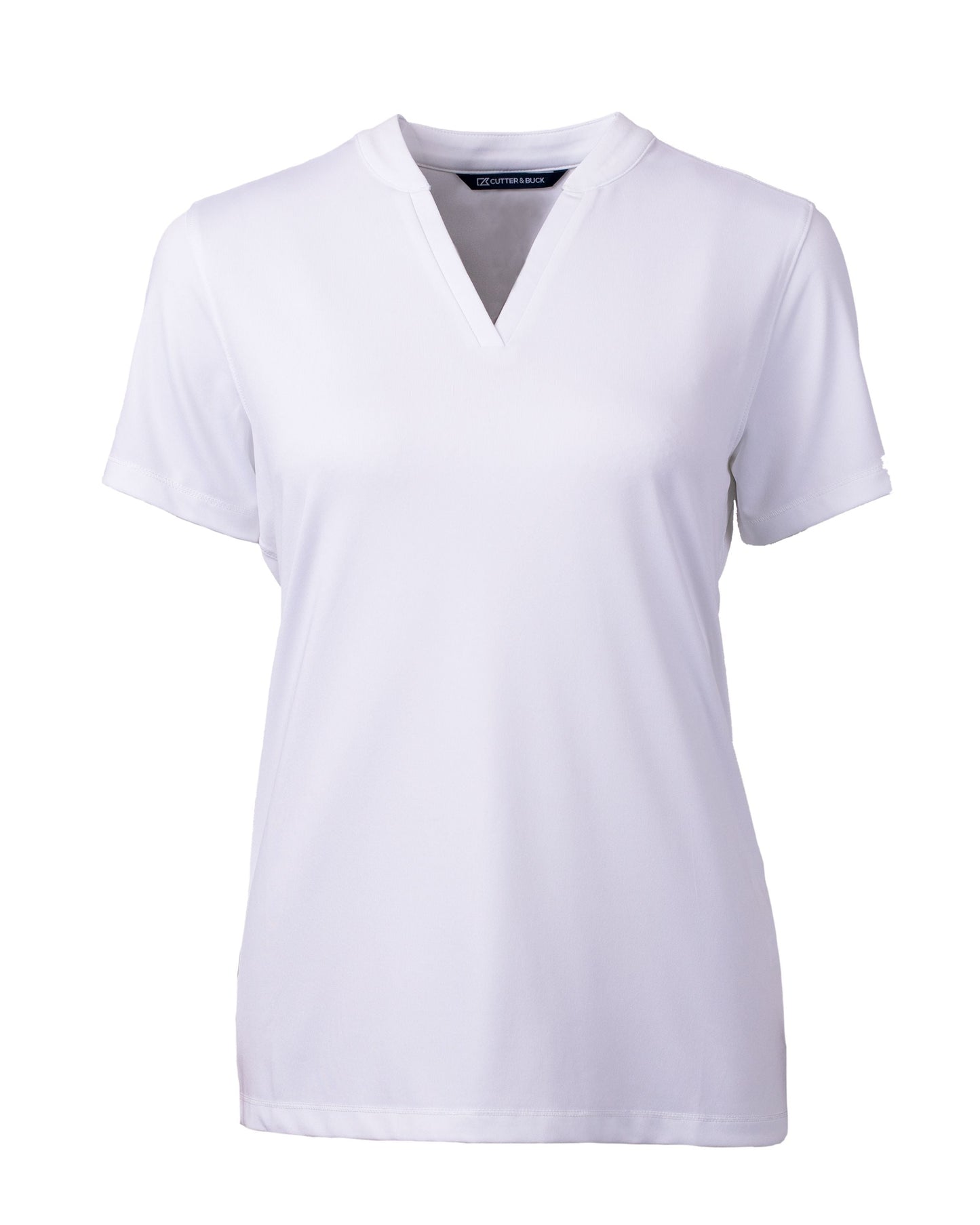 Cutter & Buck Polos XS / White Cutter & Buck - Women's Forge Heathered Stretch Blade Top