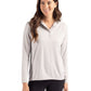 Cutter & Buck T-shirts Cutter & Buck - Women's Coastline Epic Comfort Recycled Hooded Shirt