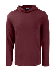 Cutter & Buck T-shirts S / Bordeaux Cutter & Buck - Men's Coastline Epic Comfort Recycled Hooded Shirt