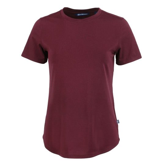 Cutter & Buck T-Shirts XS / Bordeaux Cutter & Buck - Women's Coastline Epic Comfort Recycled Tee