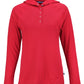 Cutter & Buck T-shirts XS / Cardinal Red Cutter & Buck - Women's Coastline Epic Comfort Recycled Hooded Shirt