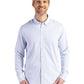 Cutter & Buck Woven Shirts Cutter & Buck - Men's Skyline Recycled Pinstripe Dress Shirt