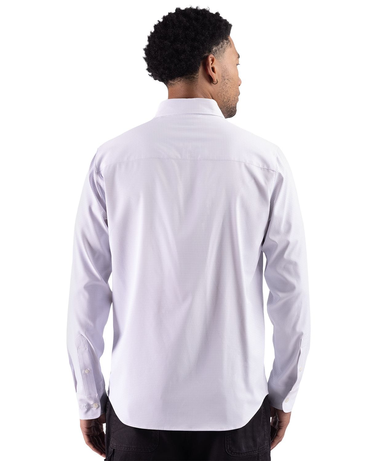 Cutter & Buck Woven Shirts Cutter & Buck - Men's Skyline Recycled Windowpane Dress Shirt