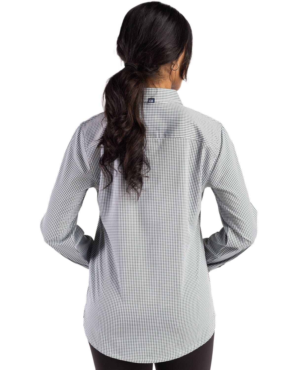 Cutter & Buck Woven Shirts Cutter & Buck - Women's Skyline Recycled Gingham Dress Shirt