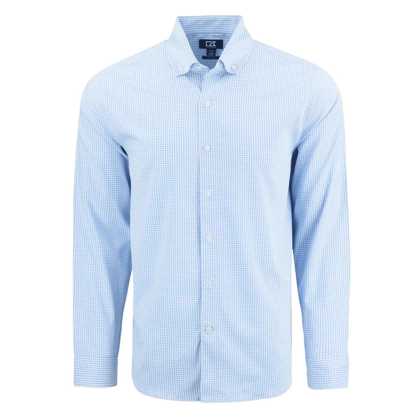 Cutter & Buck Woven Shirts S / Atlas/White Cutter & Buck - Men's Skyline Recycled Gingham Dress Shirt