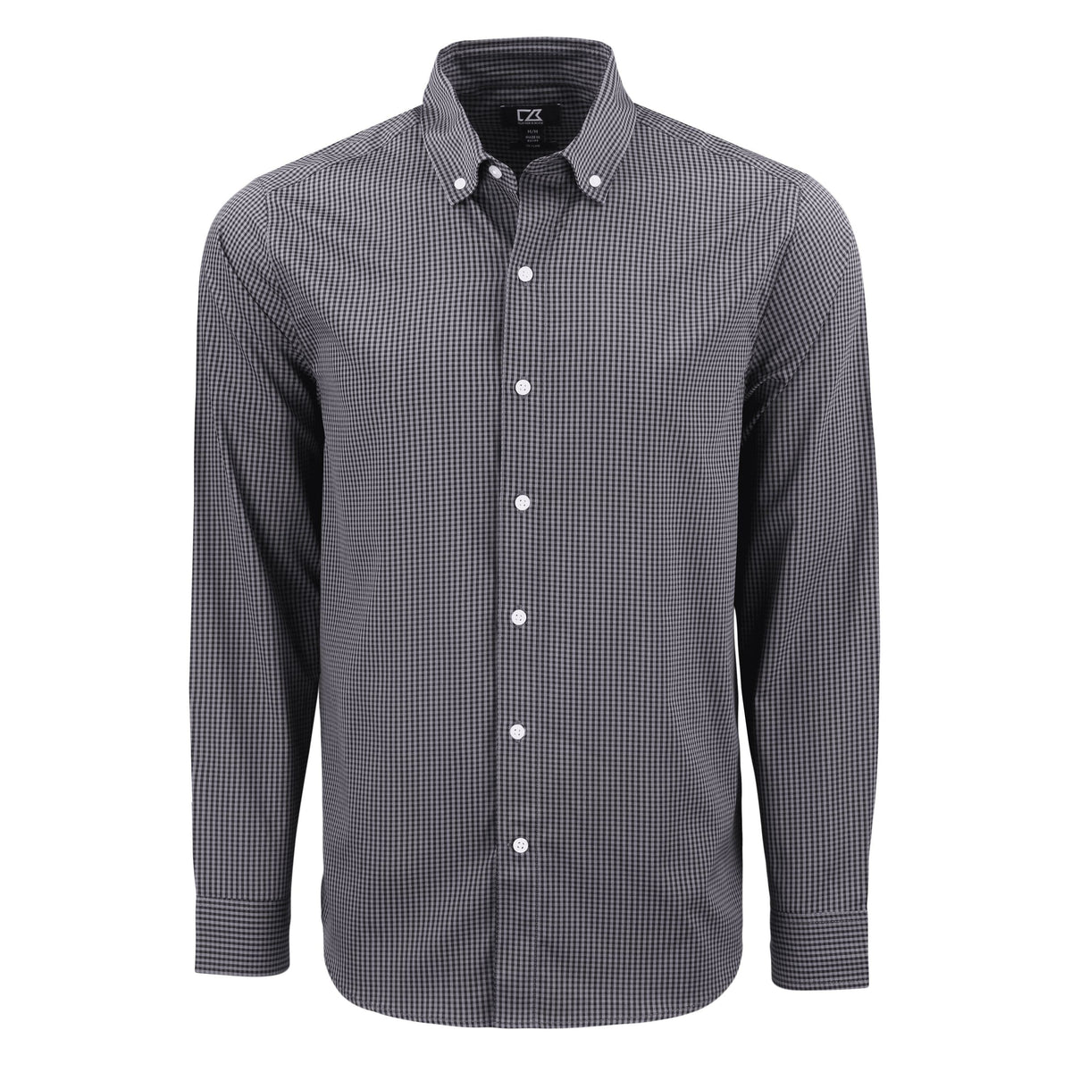 Cutter Box Shirts Skyline Gingham Dress Shirt | Logo-Ready | Cutter & Buck – Threadfellows