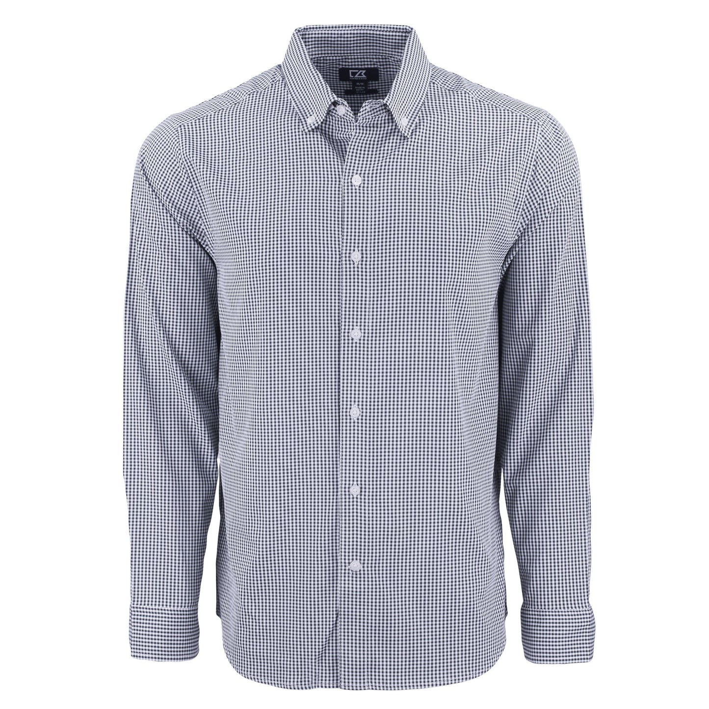 Cutter & Buck Woven Shirts S / Black/White Cutter & Buck - Men's Skyline Recycled Gingham Dress Shirt